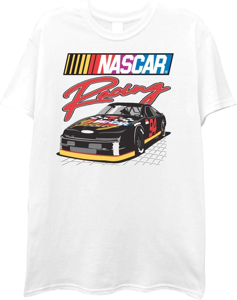 Koszulka NASCAR Vintage Daytona 500 Racing Męska Koszulka Graficzna Wysokiej Jakości Okrągły Dekolt Krótki Rękaw 100% Bawełna T-Shirt Top 50986