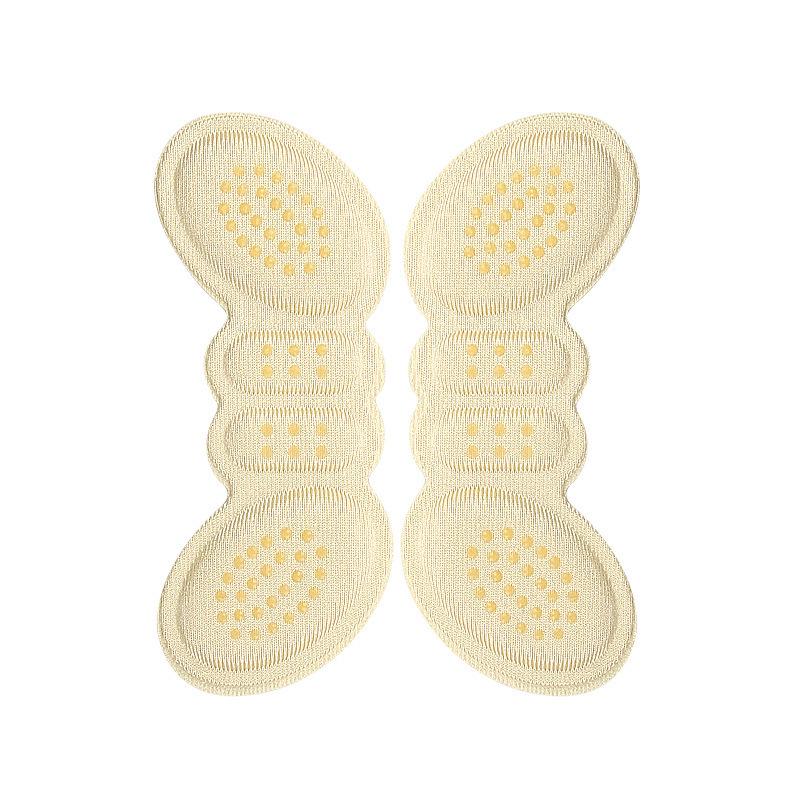 Anti-Slip Heel Pad: Dispensing Glue Butterfly Back Sponge Stickers for High-Heels, Prevent Rubbing and Improve Fit.