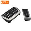Color My Life 1 Set Stainless Steel AT MT Pedal Mat Kit for For VOLKSWAGEN Vw Multivan T5 T6 Caravelle T6 Parts Gas Brake
