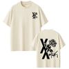 Camiseta de Moda Hip Hop Unisex para Mujer Camiseta con Estampado del Tour 2026 Lost Americana de MGK Manga Corta Holgada Casual Camisetas de Algodón Oversize