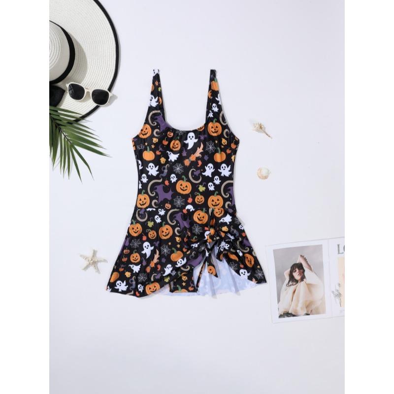 Brilliant New Vest-style One-piece Swimsuit 2556