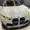 Yellow Angel Eyes DRL LED Boards For 2022 2023 BMW M3 G80 M4 G82 G83 G22 G23 G26 Daylight Laser Headlight OE# 9851048 9851047
