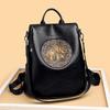 Dual-shoulder Bag, Casual Large Capacity Backpack, Single-shoulder Bag, Fashionable Student Travel Bag
