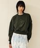 ROVVE Crop Cut Off Sweat Shirt (Deep Khaki)