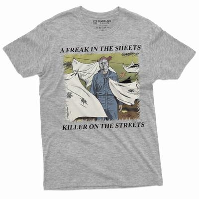 Men's Funny Halloween Movie Inspired T-shirt Myers Popular Movie Villain Tee Unisex T-Shirt