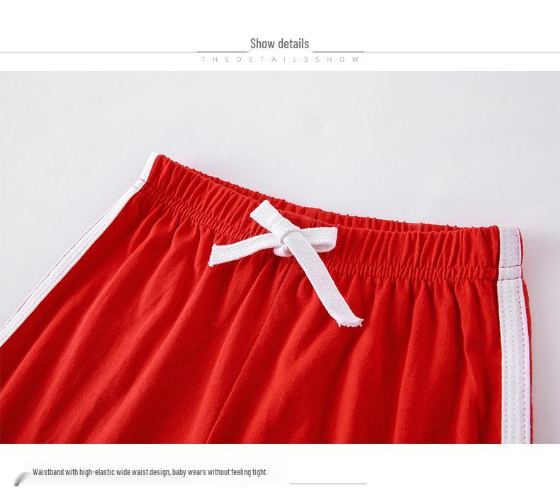 2026 Korean-Style Summer Cotton Shorts for Boys & Girls – Trendy Kids' Pants
