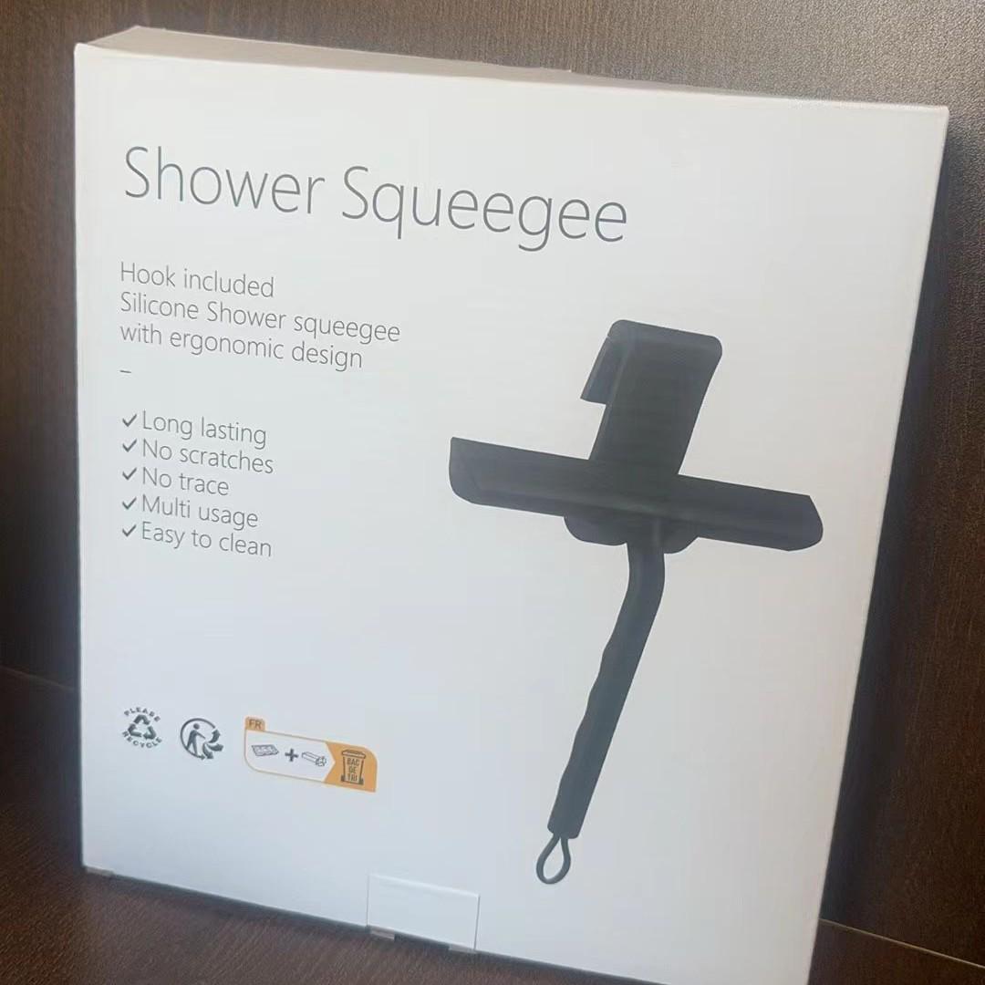 

Silicone Squeegee for Windows, Showers, Mirrors, and Bathroom Cleaning