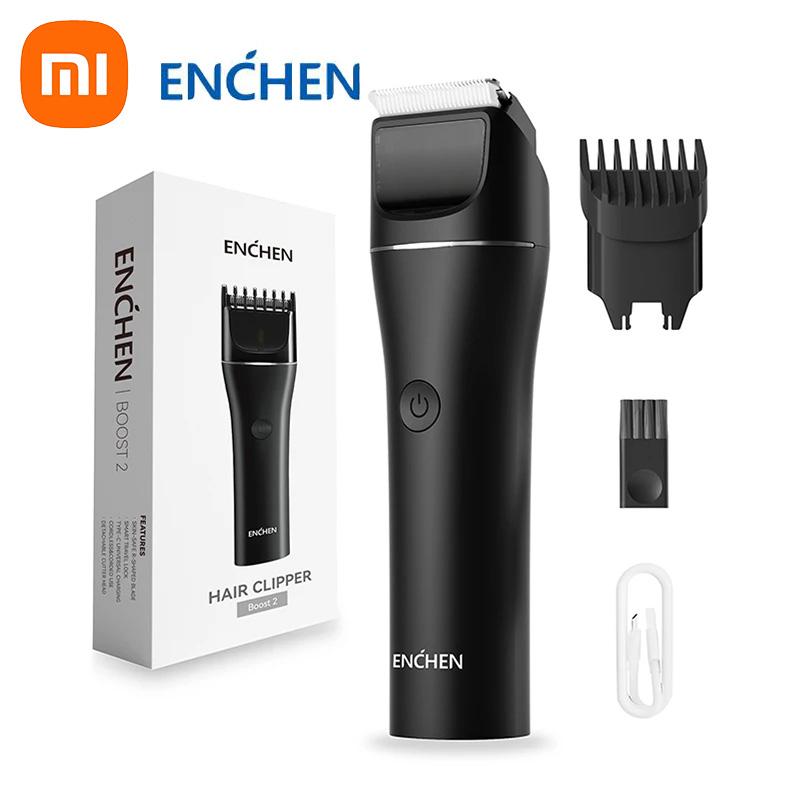 Xiaomi ENCHEN Boost 2 Tondeuse à Cheveux Machine de Coupe Tondeuse Rasoir Coupeur