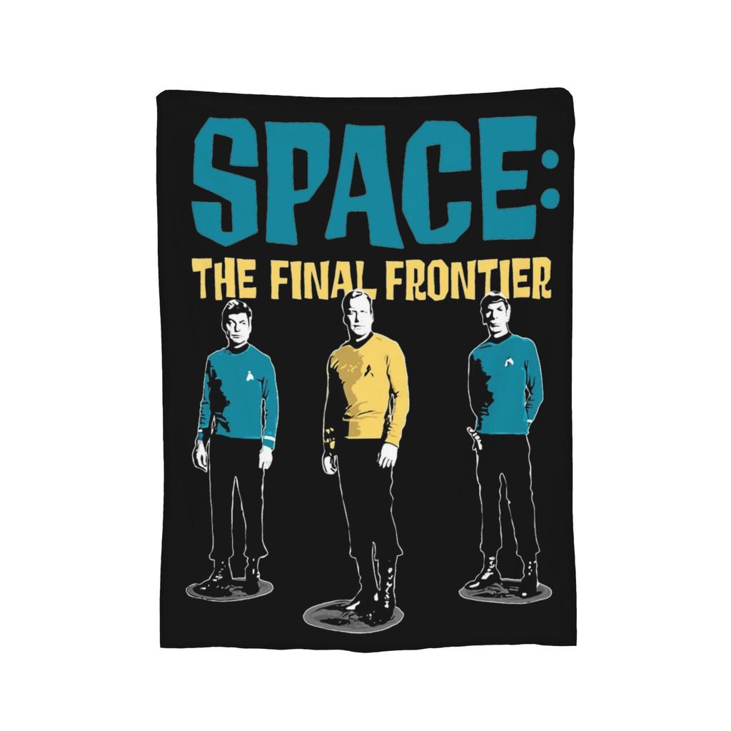 Stars Treks Deep Space Nine Space Blanket Fleece  Multi-function Lightweight Thin Throw Blanket for Bed Couch Bedspread
