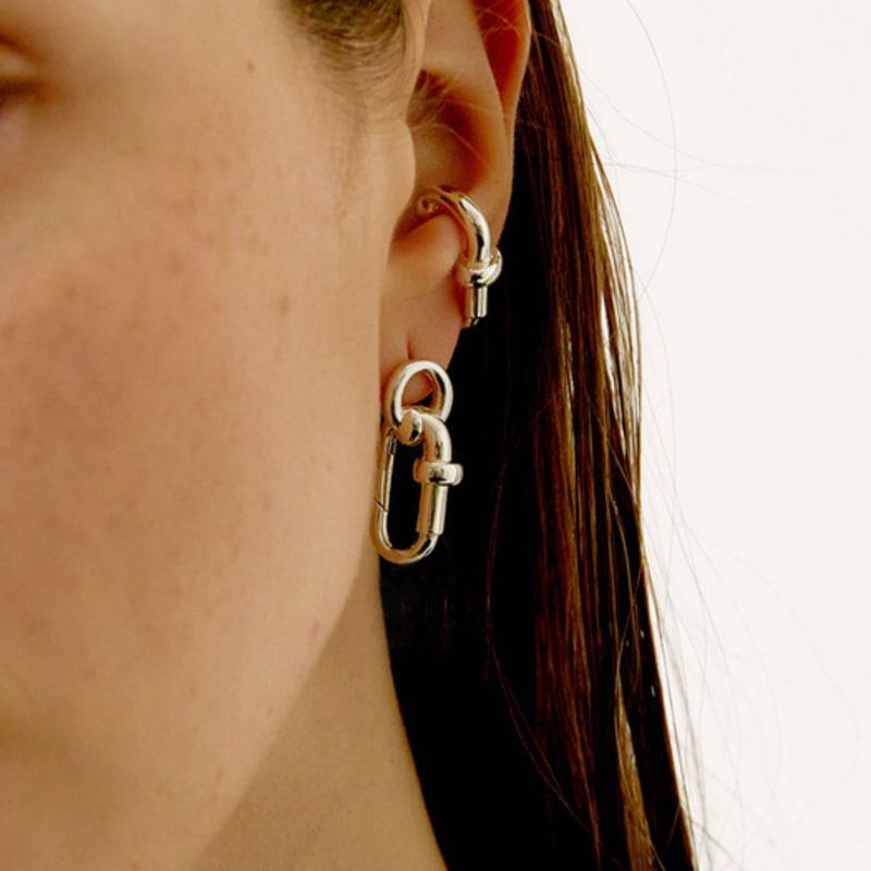 fINE HABIT fINE Link Earrings(M)