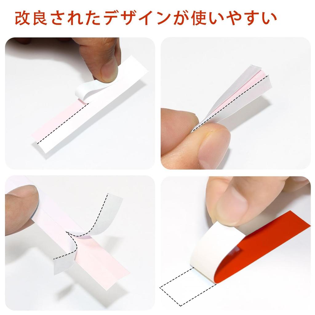 KAKASHI Compatible Casio Nameland Tape 12mm Transparent White Red Yellow Blue Green with Black Text Set CASIO Nameland Cartridge Label Printer Tape