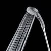 Hot Seller Water Saving Multifunctional Chrome 9 Modes Spray Handheld Shower Head with One-Touch Stop Button for Bathroom