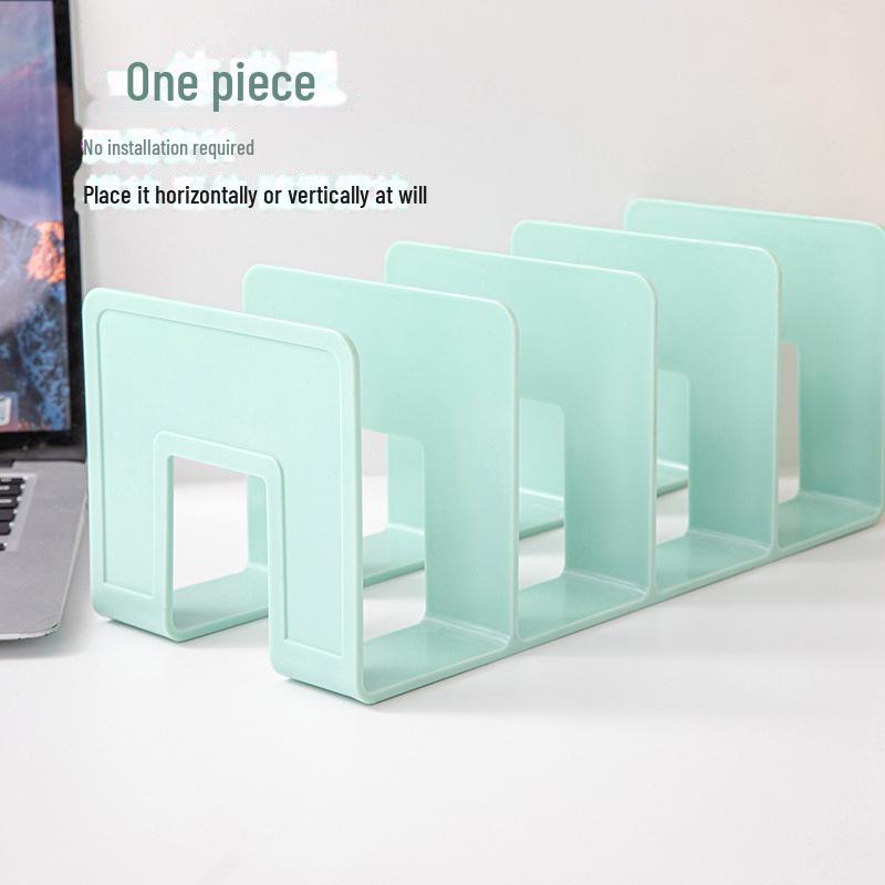 Stojak na książki i organizer akrylowy Morandi - Rozwiązanie do przechowywania artykułów biurowych i szkolnych