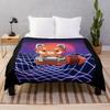 Waschbär Kuscheldecke Waschbär Geschenke für Mädchen Jungen Frau Weich Leicht Warm Fleece Flanell Plüschdecke für Bett Sofa Couch