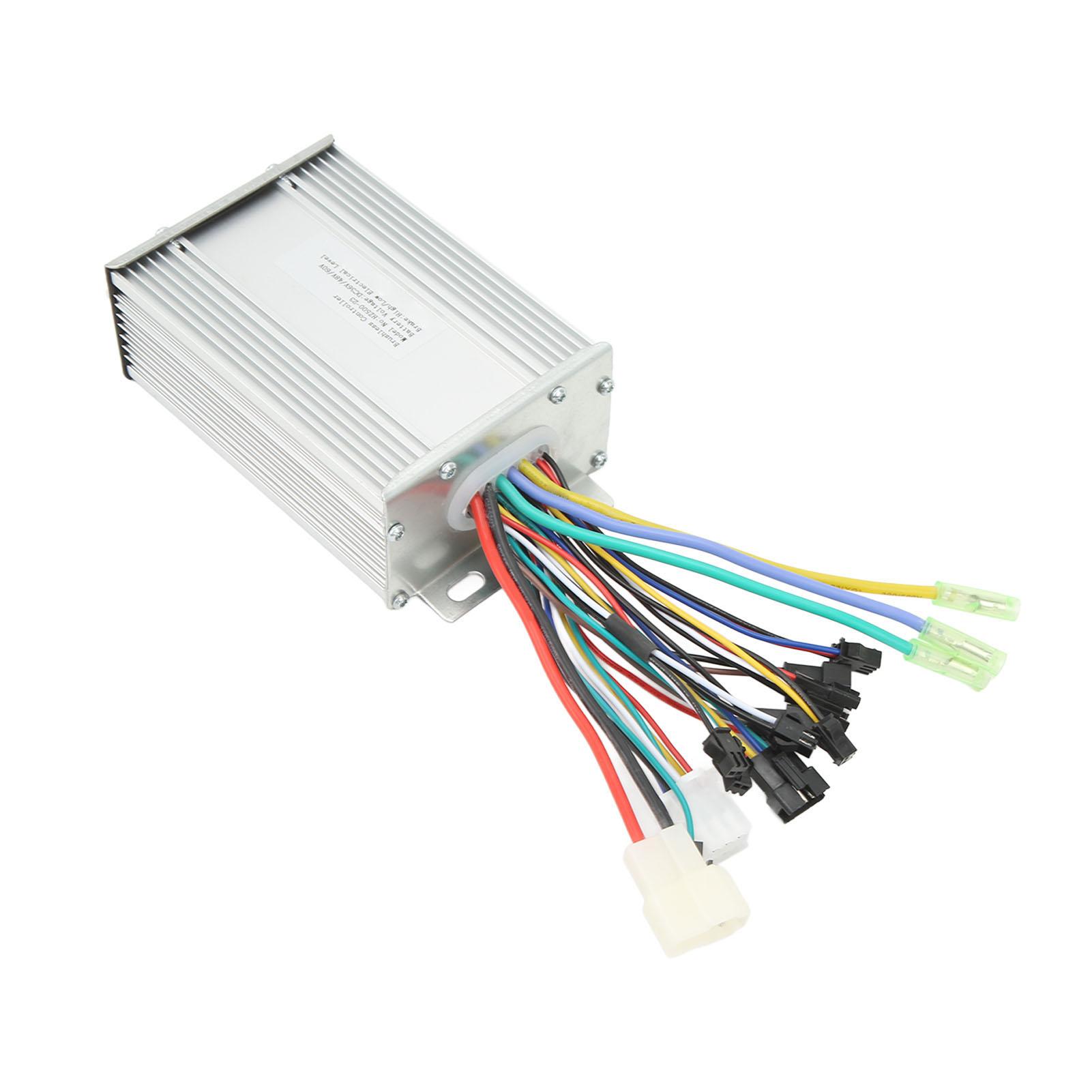 36V 48V 60V 500W Electric Motor Controller with Waterproof Display Panel Speed Controller Kit for Electric Bike Scooter