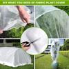 5 x 33FT Garden Frost Protection Cover Using Lightweight Mesh Polyethylene for Effective Shield from Birds and Extreme Weather