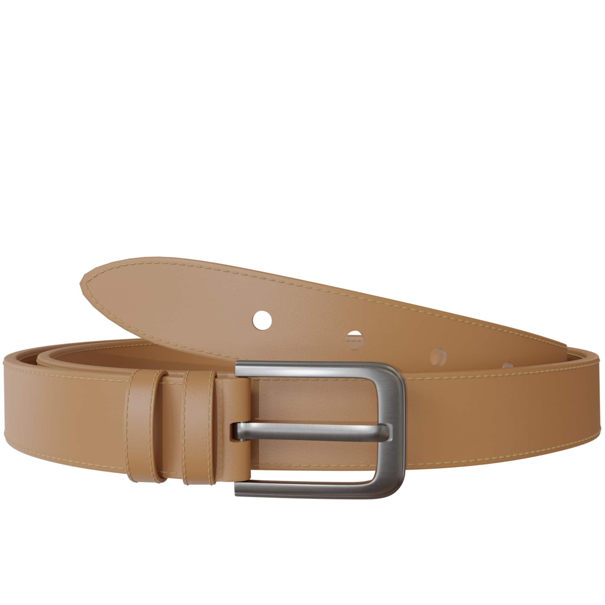 

Men s Real Extra Long Leather Belt Individually Shortenable 150 cm чорний