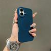 Ultrathin Simple Case for 16 Pro Max 15 14 Plus 13 12 11 Pro Max Matte Hit Color Lens Wireless Charg Soft Cover