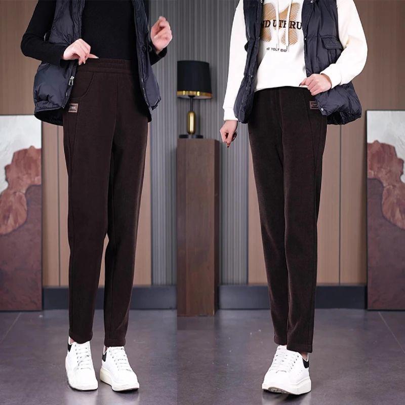 2025 Women's High-Waist Slimming Harem Pants - Spring/Autumn Casual Fashion