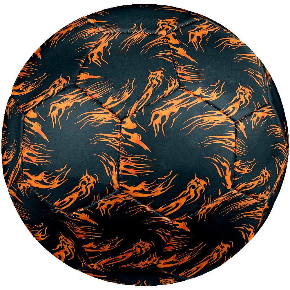 1pc Flame Art Size 5 Soccer Ball Professional Match Training Football Indoor &Outdoor Sports Ball Lightweight Durable C6511