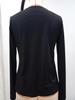 2025 Women's Ribbed Knit Slim-Fit V-Neck Long Sleeve Pullover with Metal Zipper