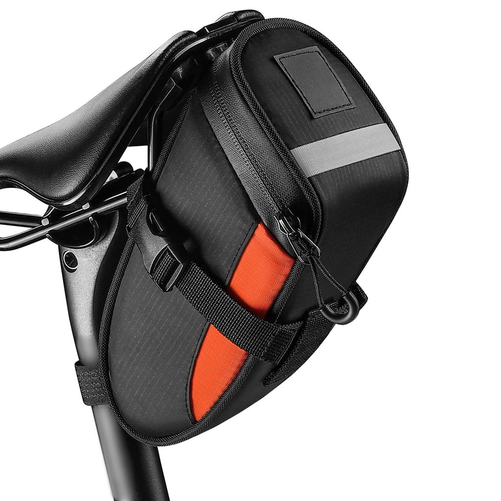 Bike Saddle Tube Bag Waterproof Under Seats Bag Large Capacity Cycle Storage Bag Quick Release Accessories