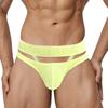 Erotische Kleidung für Männer Neue niedrige Taille Männer Homosexuell Slips Unterwäsche Baumwolle Weiche Sexy Herrenhöschen Bequeme U Konvex Hohl Mann Sport Slips Hombre AD752