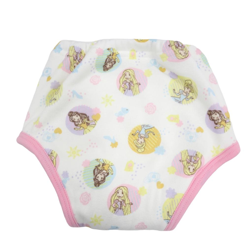 Takihyo Disney Minnie & Princess Training Pants, 6-Layer, Set of 2, Kids' Size 215105374, Princess '25, Size 80
