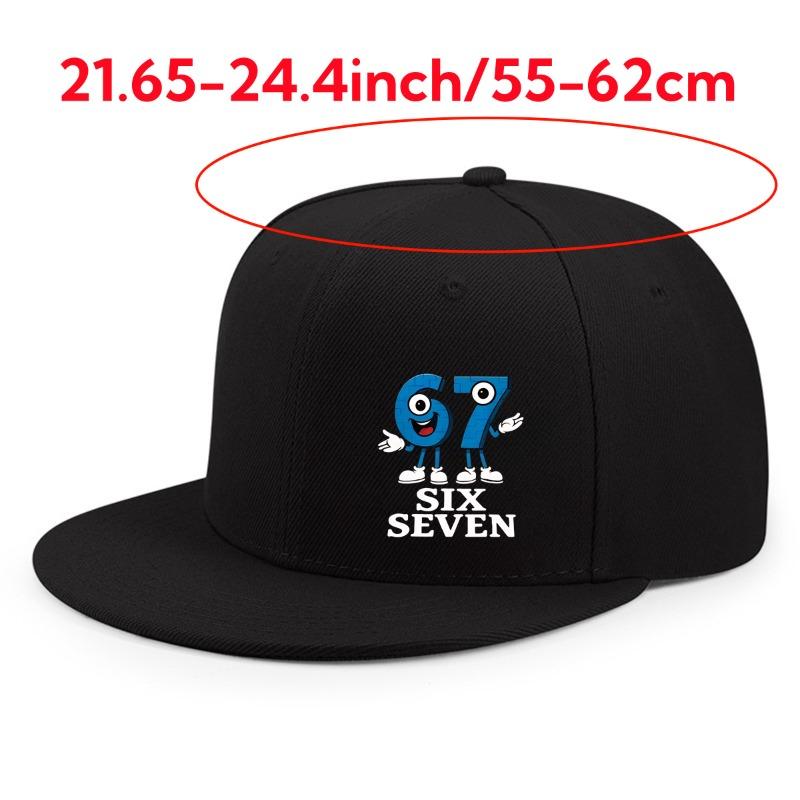 Casual 67 Six Seven 6-7 Funny Italian Golf Hat Men Women Snapback Cap Daily Travel Gift Sun Caps