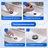 Plastic Popups Drain Stoppers 972098A Push Down Drain Stoppers for Secure Seal & Easy Installation In Bathrooms