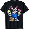 Six Seven 67 Easter 6 7 Bunny Basket Stuffers 6-7 T-Shirt