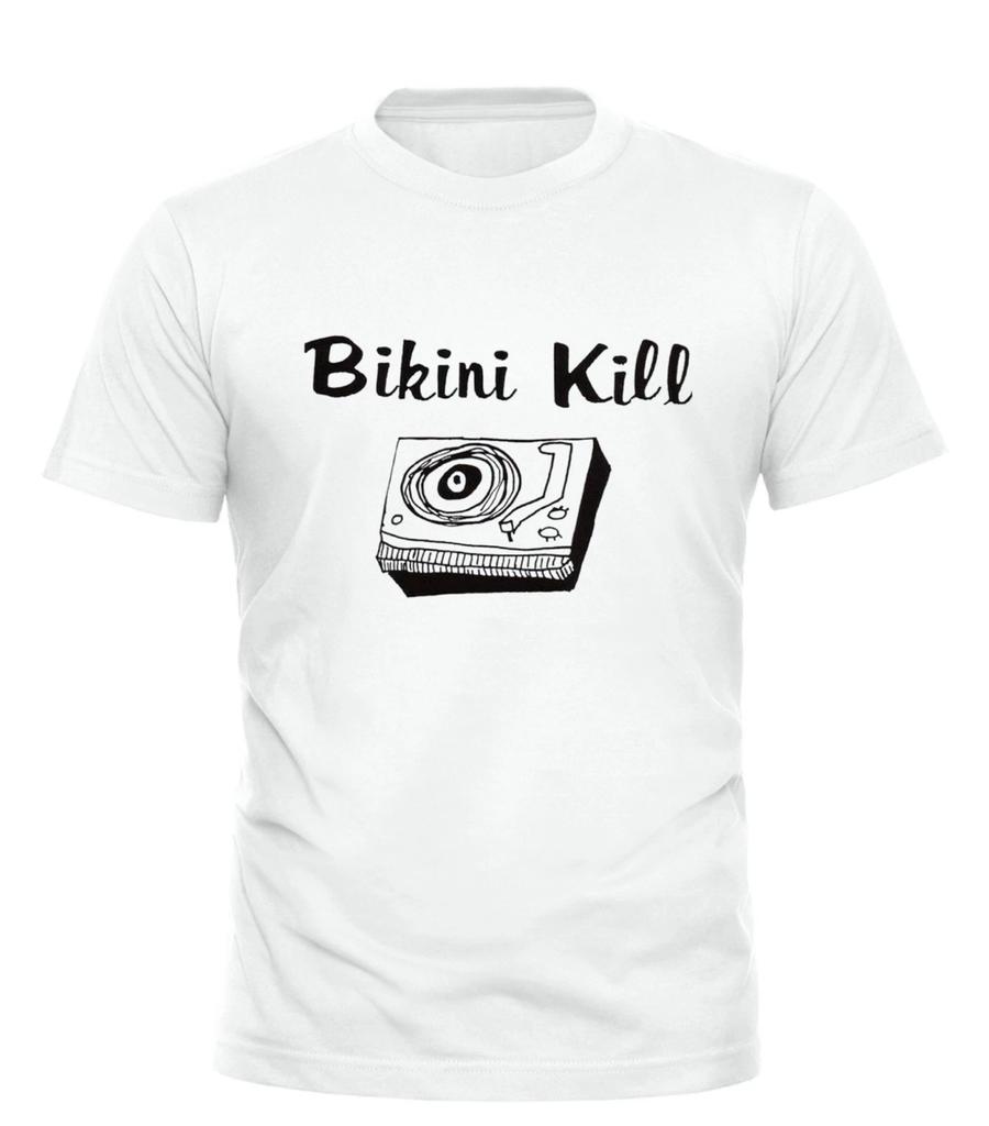 Maglietta Bikini Kill UNISEX ADULTO COLORE BIANCO TUTTE LE TAGLIE S_4XL