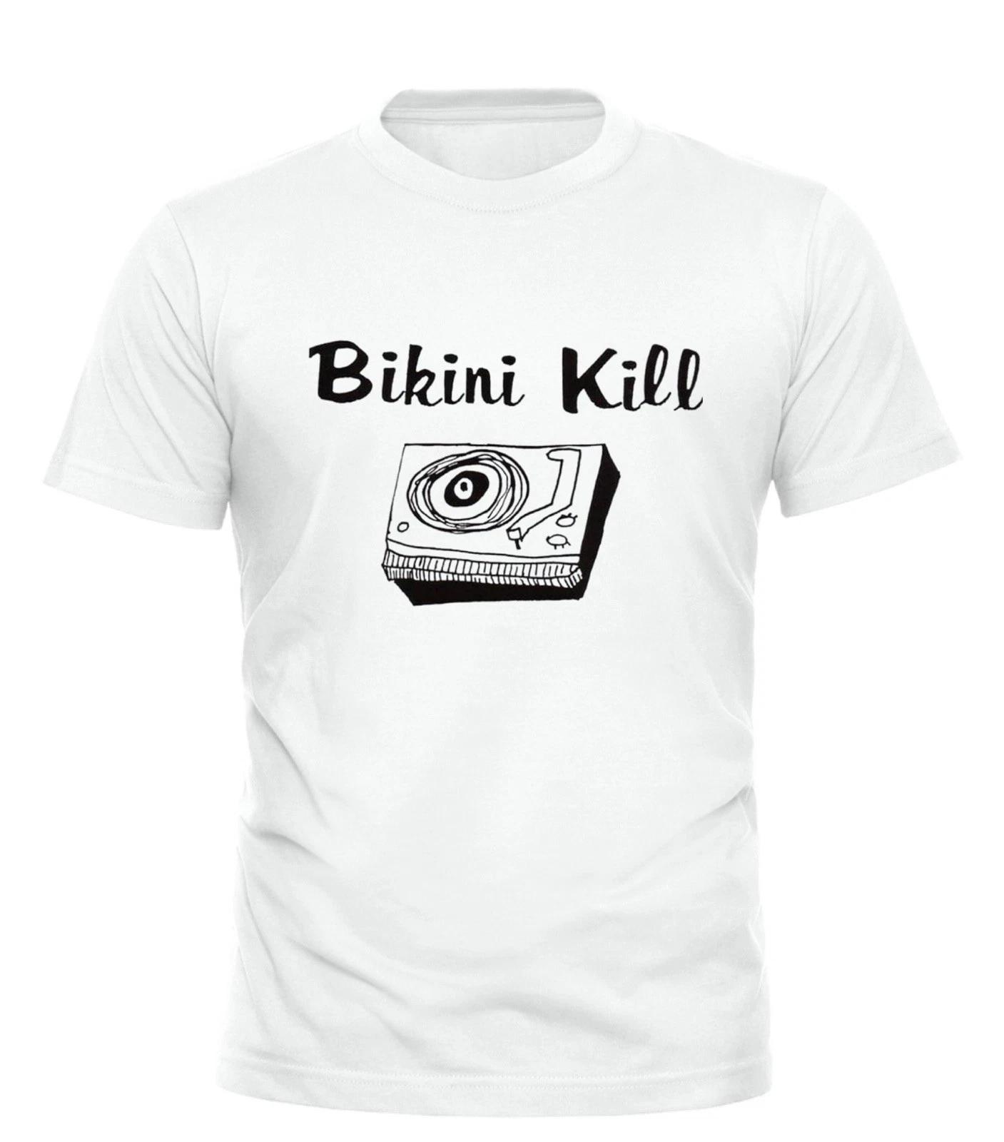 

Bikini Kill T-Shirt UNISEX ADULT COLOUR WHITE ALL SIZES S_4XL 2XL