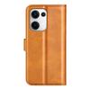 For Oppo Reno13 5G (Global) Stand Case Anti-Scratch Calf Texture Leather Phone Cover
