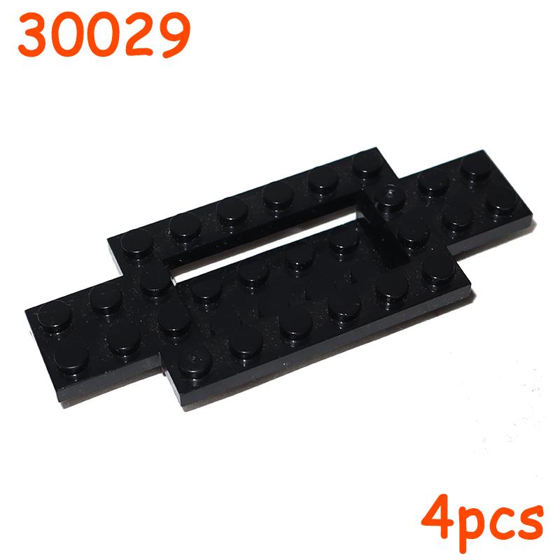 

MOC 4PCS 30029 Vehicle Base 4x10 Car Chassis Frame High-tech Building Block DIY Electric Education Brick Children s Toy