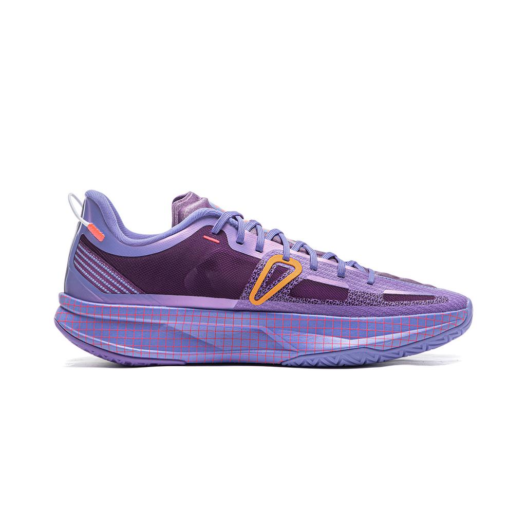 Li Ning ULTRALIGHT Cushioning Slip Resistant Abrasion Resistant Breathable Rebound Grip Low top Basketball Shoes Men's ABAW005-5