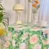 Chinese Style Printing Coffee Table Cover Vintage Picnic Mat Wedding Decor Floral Table Cloth  Home