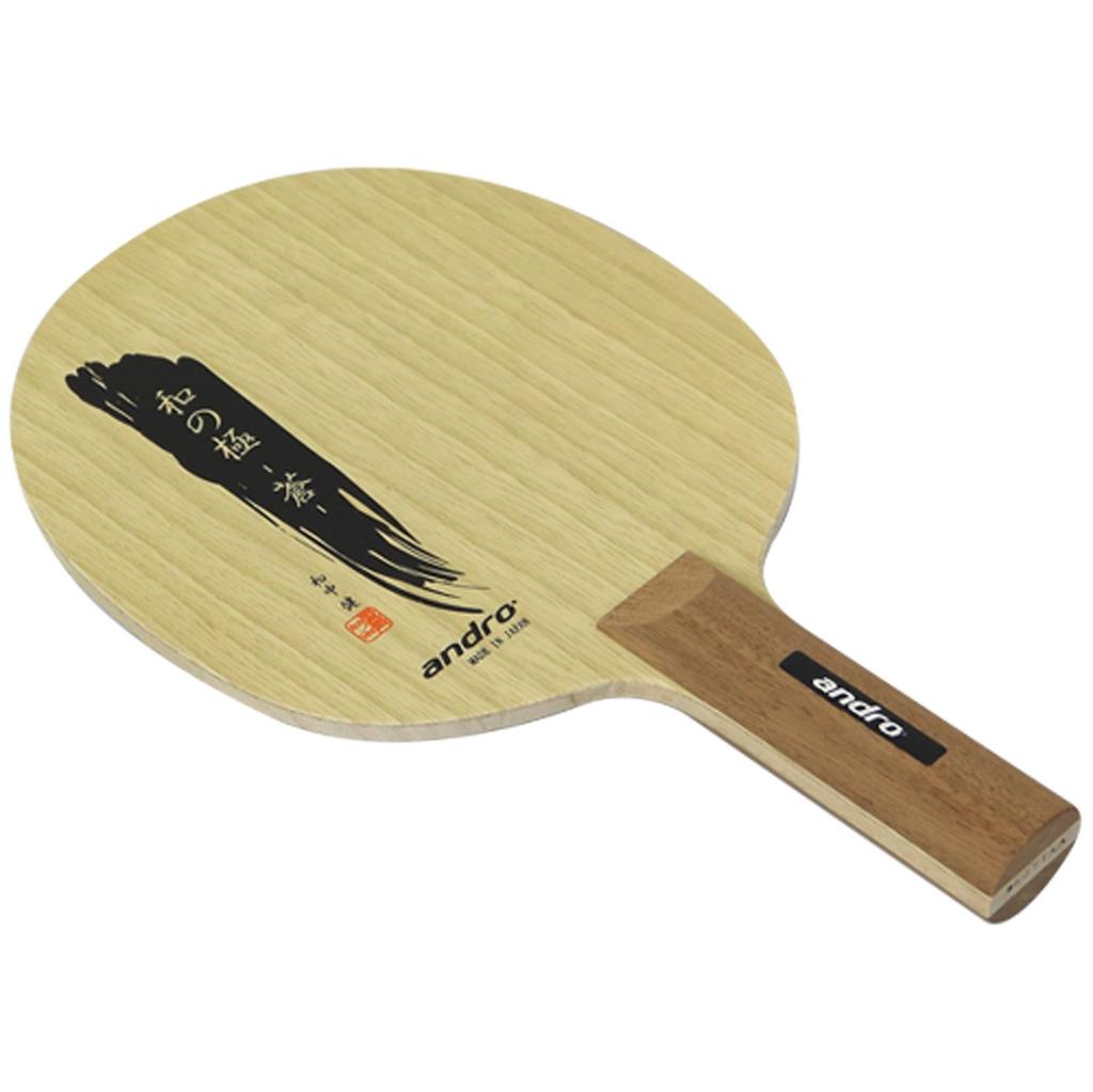andro Table Tennis Wa no Kiwami 10228901 Racket, Blue, Straight,