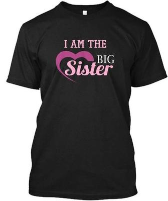 Sister 100% Cotton T-shirt Mens Tees Top Made In the USA T-Shirt Tee Top Unisex