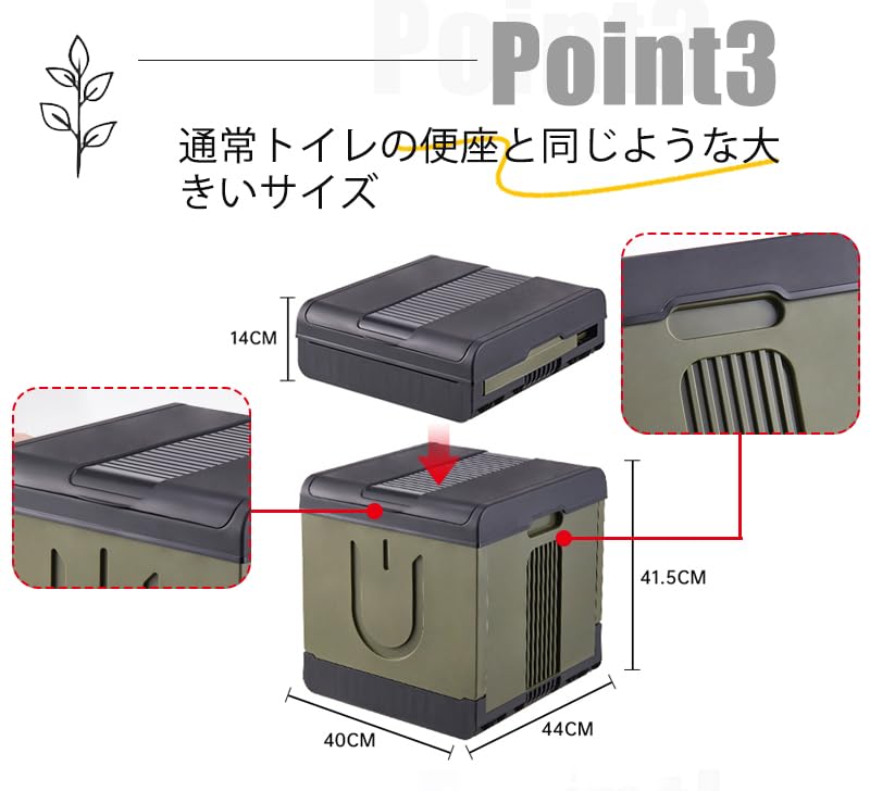 Juicell Portable Emergency Portable Emergency Disaster Preparedness Car and Traffic Easy to Portable Emergency 200kg Weight Washable Disaster