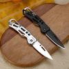 Stainless Steel Fruit Peeling Knife Household Multifunctional Folding Knife with Non-slip Handle Pocket Fruit Knife for Kitchen