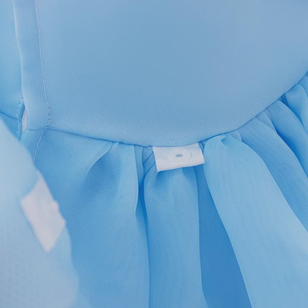 European and American Baby Princess Dress with 3D Floral Design - Perfect for Piano Performances and First Birthday Celebrations