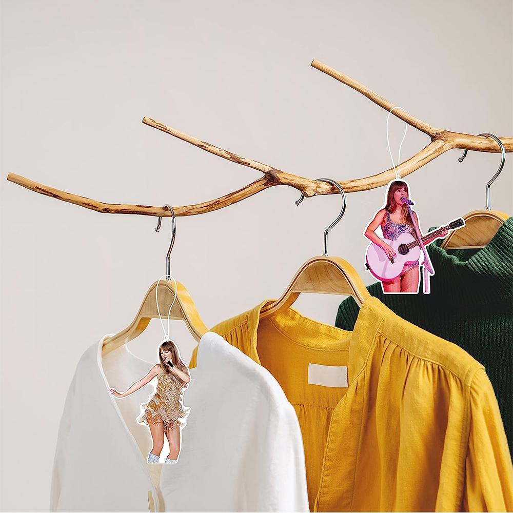 8pcs Taylor Funny Car RearviewMirror Household Hanging Decor Accessories for Fan