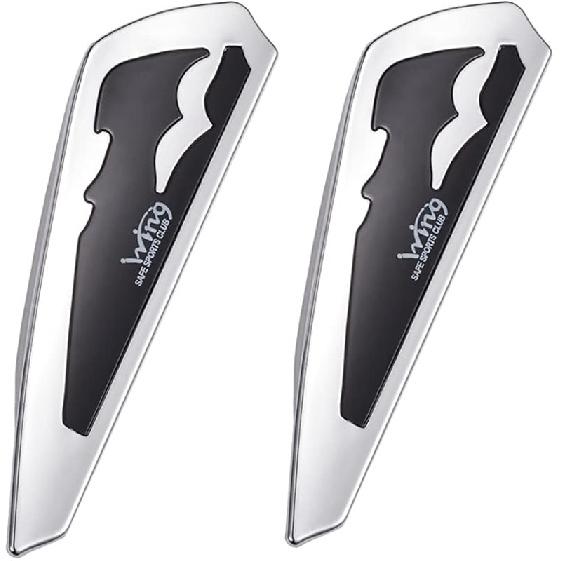 1 Pair Car Windscreen Wiper Stand Windshield Wiper Wing Blade Spoiler Pressure Tablets, Red