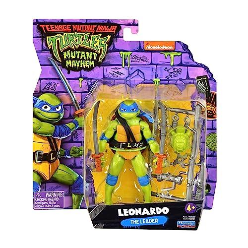 Teenage Mutant Ninja Turtles: Mutant Mayhem 4,5" Leonardo Basic Actionfigur von Playmates Toys