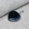 Black Spinel Gemstone Pendant Handmade 925 Sterling Silver Jewelry For  Birthday Gift