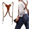 Leather Shoulder Strap for Camera Harness Strap Double Camera  Double Camera Holder for a Perfect Fit Suspenders