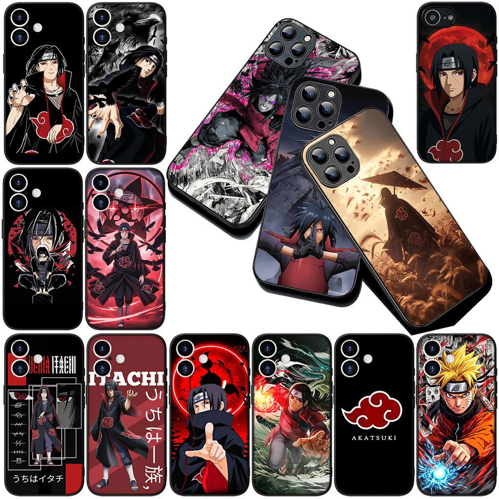 for Samsung Galaxy S20 S22 S21 FE Ultra Plus A07 A17 A15 A16 A25 A57 A37 Phone Cover Case Akatsuki Madaras Narutos Uchiha Itachi