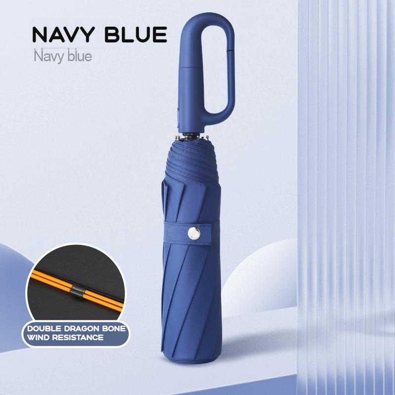 

20 спиц Полностью автоматический Дизайн с кольцевой пряжкой Зонт для мужчин ЖЕНСКИЙ Складной Очень большой Прочный Прочный Солнцезащитный Двойной зонт