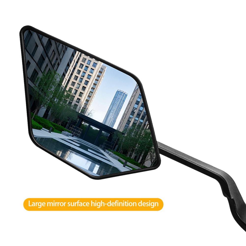 2PCS Motorcycle Rearview Mirror Invisible Wing Adjustable Rotating Side View Mirror For MT03 MT07 MT25 MT09 MT09 MT10 SP ABS